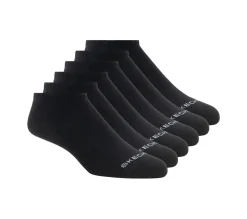Cotton No-Show Socks - 6 Pack