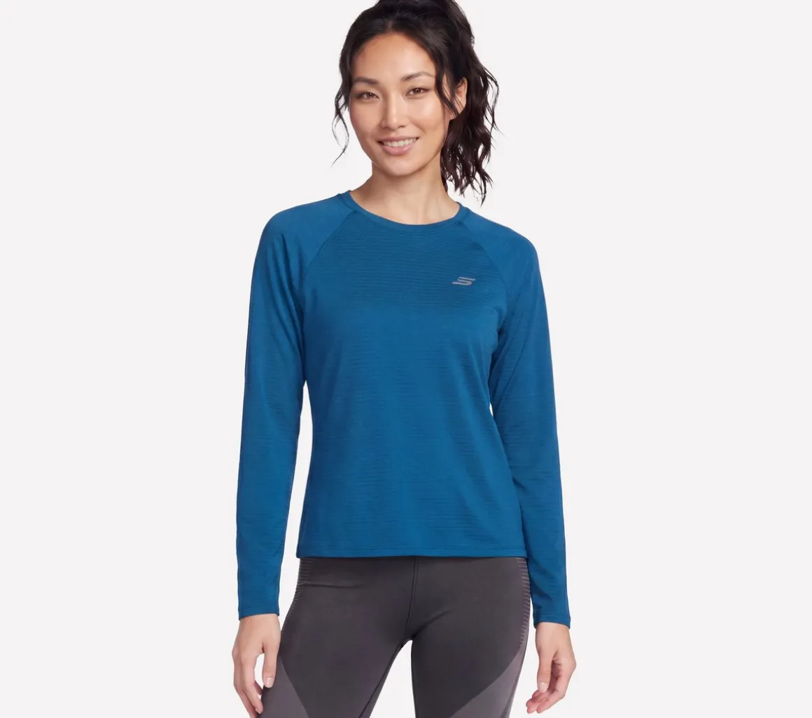 GO DRI Stride Long Sleeve Crew