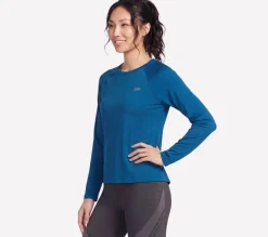 GO DRI Stride Long Sleeve Crew
