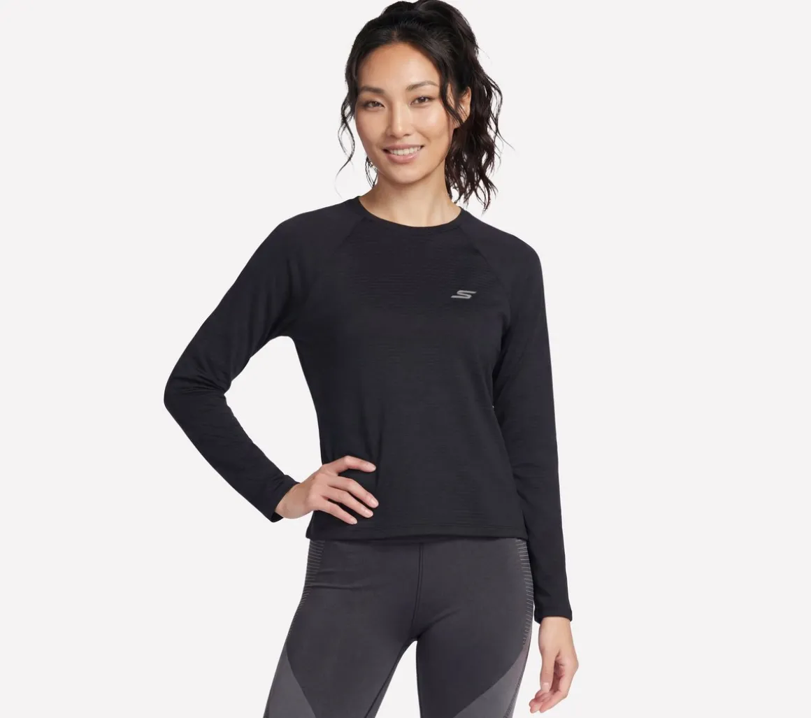 GO DRI Stride Long Sleeve Crew
