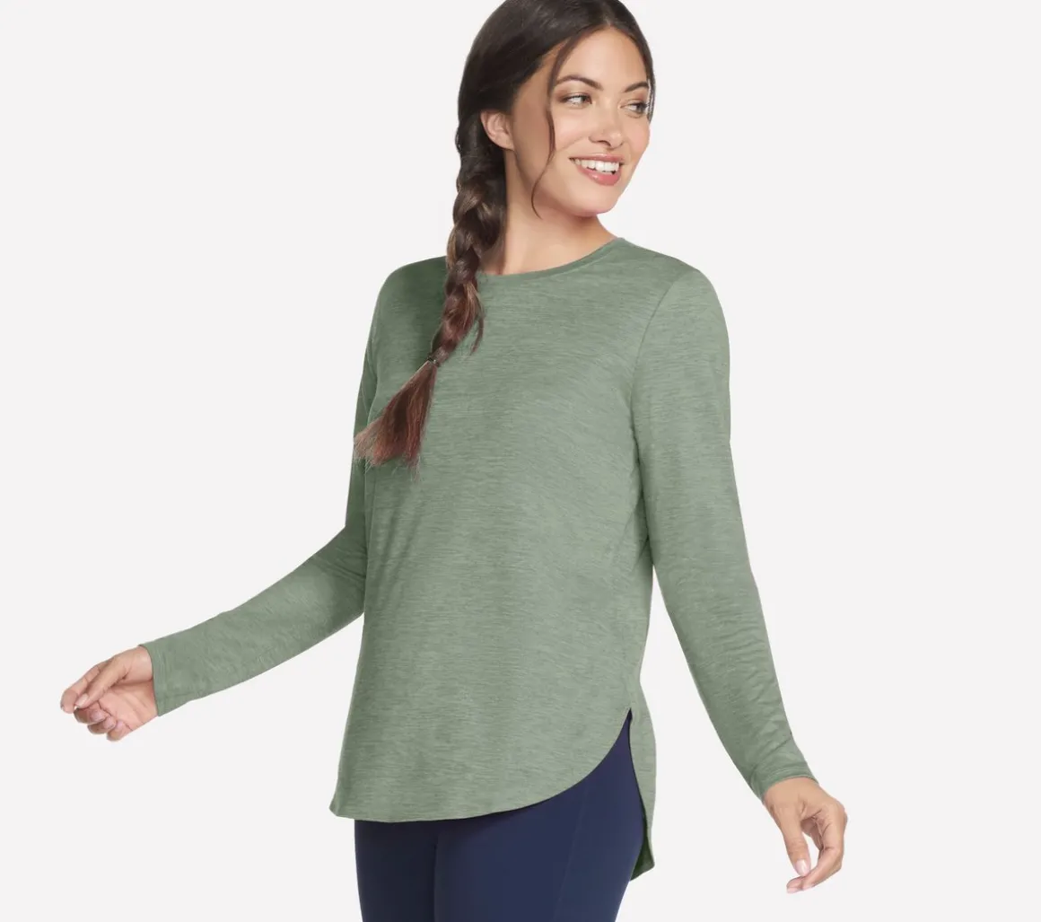 GO DRI Swift Long Sleeve Tunic Crew