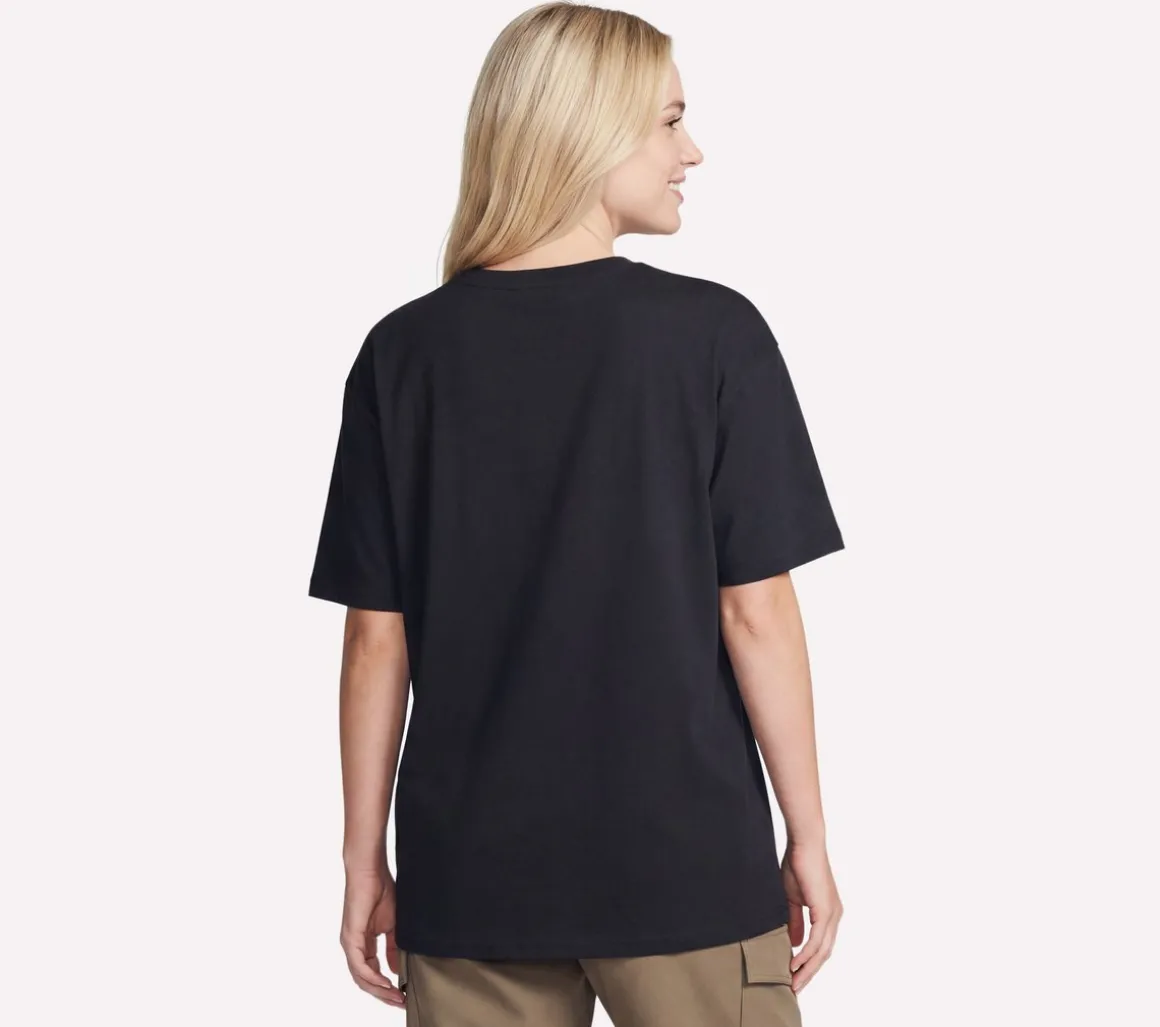 Gold Splatter Diamond Short Sleeve Tee