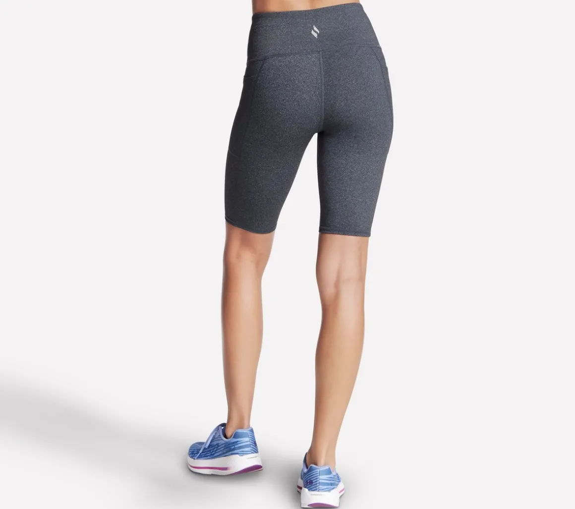 GO WALK High Waisted 10 Inch Bike Short