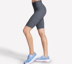 GO WALK High Waisted 10 Inch Bike Short