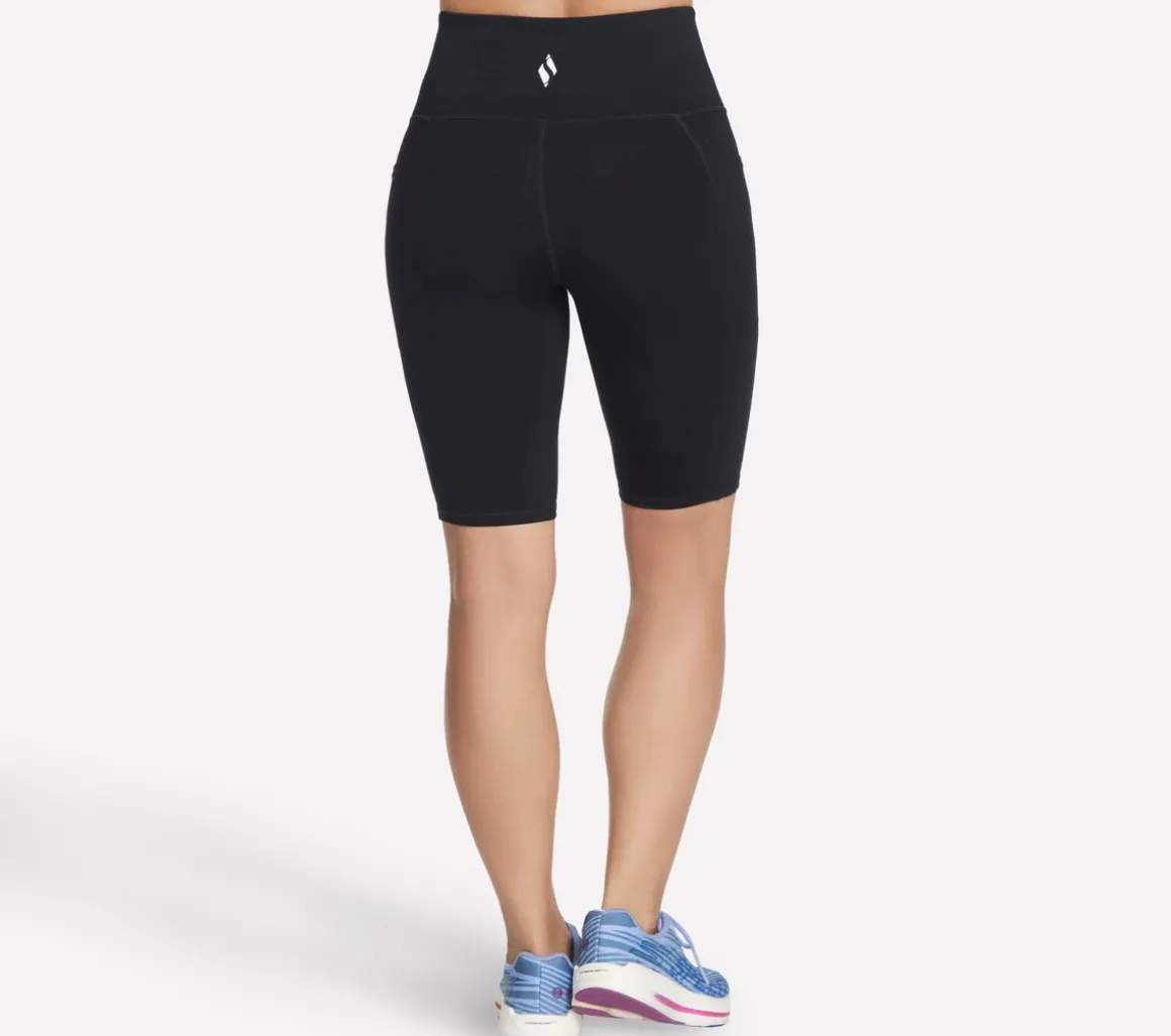 GO WALK High Waisted 10 Inch Bike Short