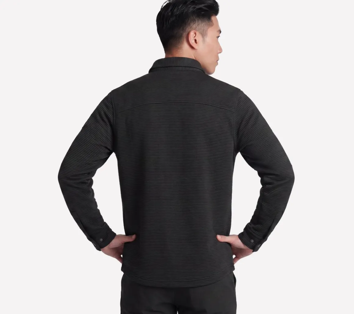 GO WALK Ottoman Shirt Jacket