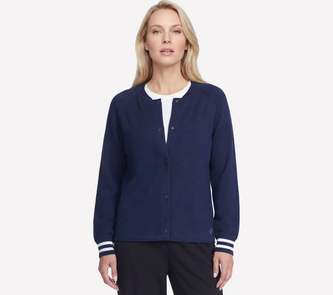 GO WALK Reflection Sweater Bomber