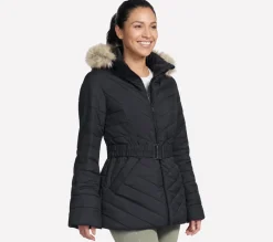On-The-GO GO SHIELD Cozy Fit Belted Parka