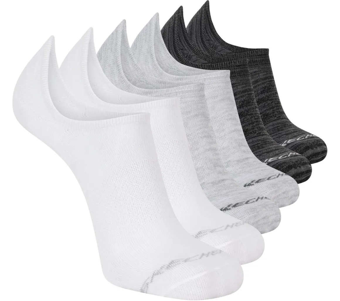 6 Pack Men's Sneaker Liner Socks