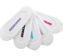 5 Pack Non Terry Solid Liner Socks
