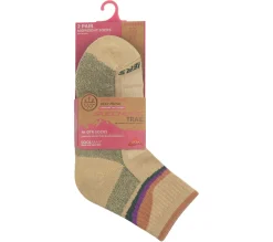 2 Pack Women's Trail Quarter Socks