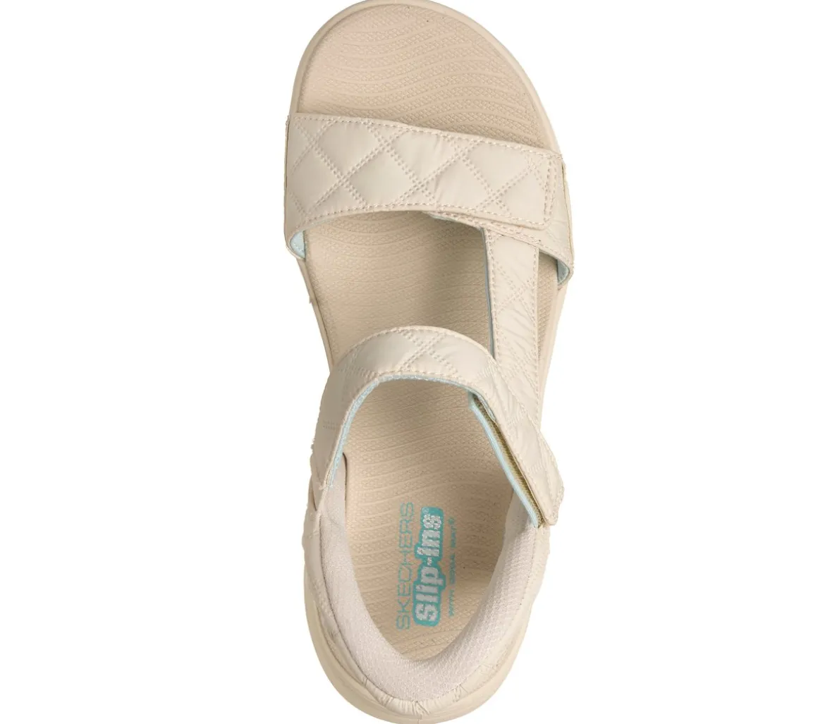 Skechers Slip-ins: GO WALK Glide-Step 2.0 Sandal - Cozy Fit Jada