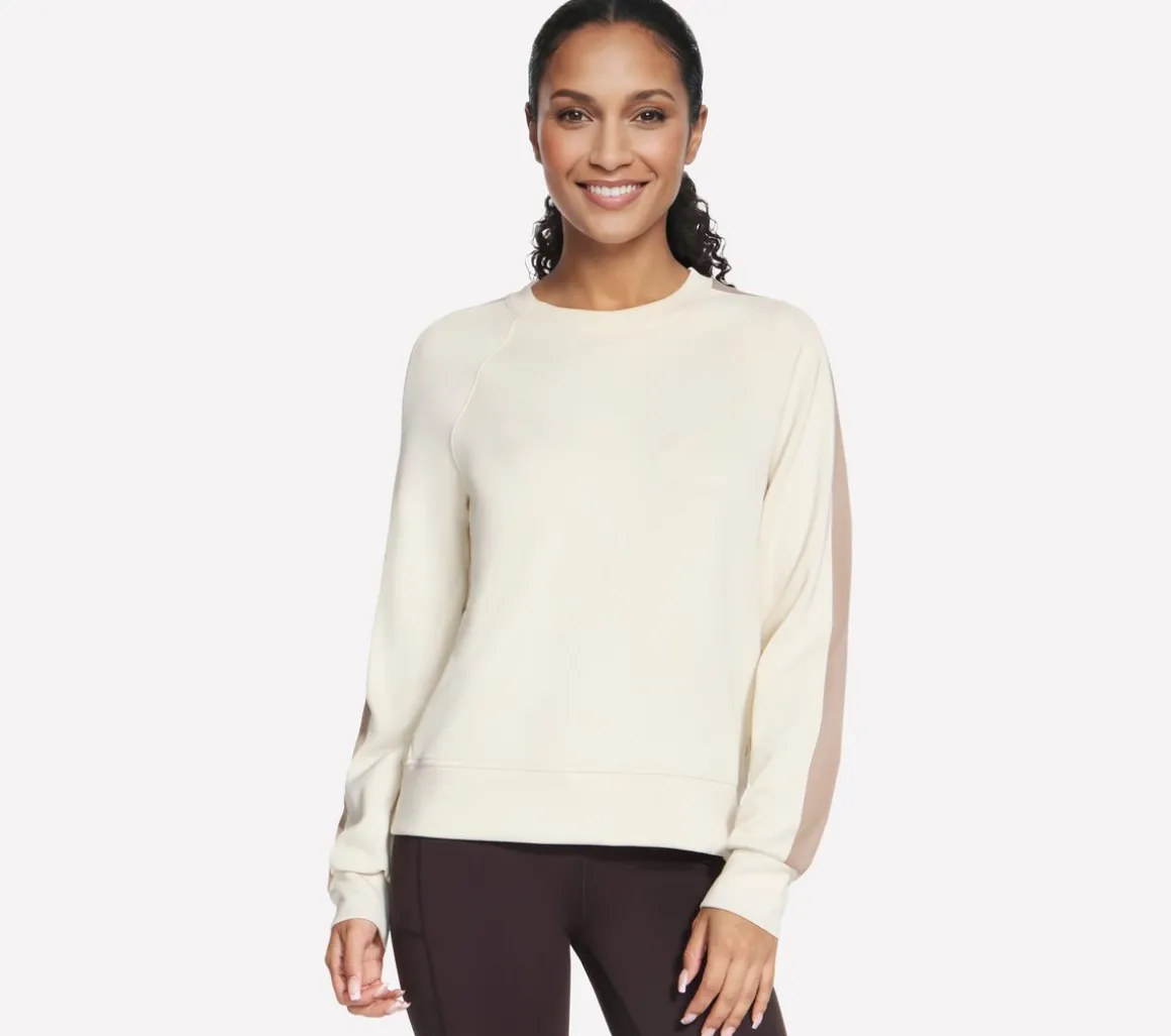 Skechluxe Elevate Blocked Crewneck